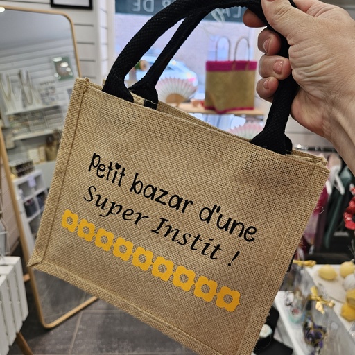 Petit sac cabas Institutrice