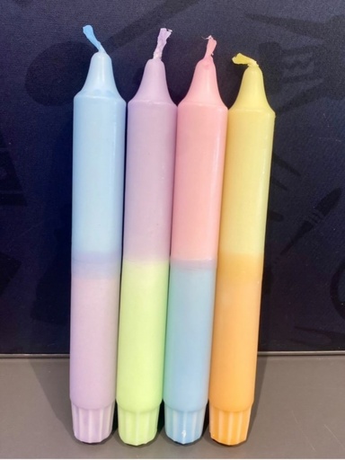 Dippy - chandelles pastels