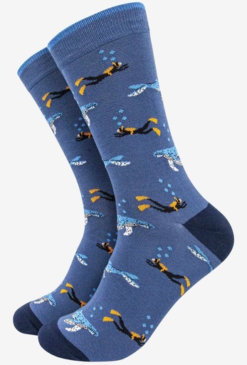 Chaussettes en bambou pour hommes - Plongeur