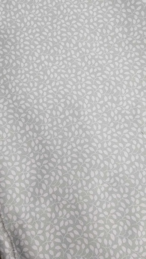 Tissu 35 - piqué de coton feuilles