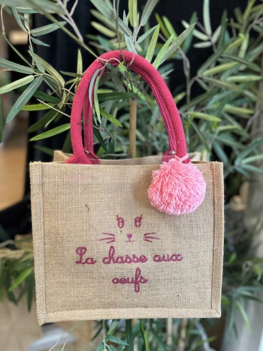 Panier Pâques "La chasse aux oeufs"