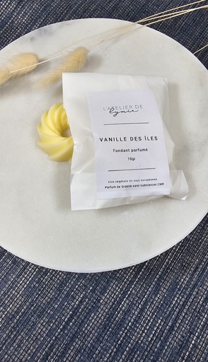 Fondant parfumé Vanille des Îles 