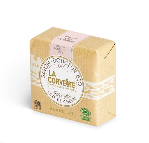 La corvette - savon douceur bio lait de chèvre