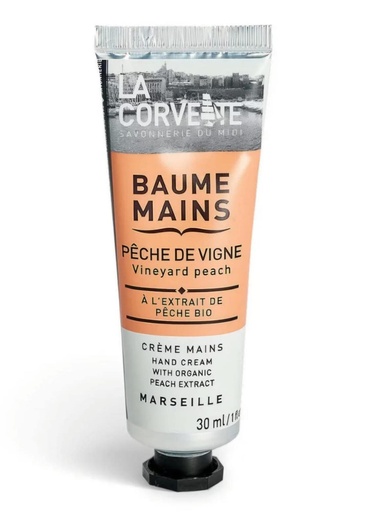 La corvette - baume mains pêche de vigne