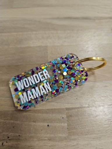 Porte-clés "Wonder maman" 