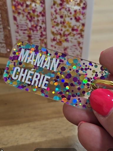 Porte-clés "Maman chérie"