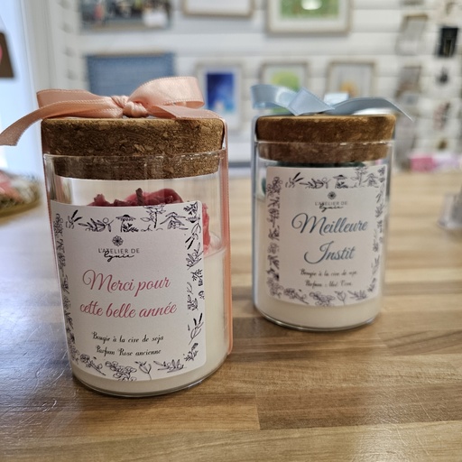 Bougie Merci pour cette belle année