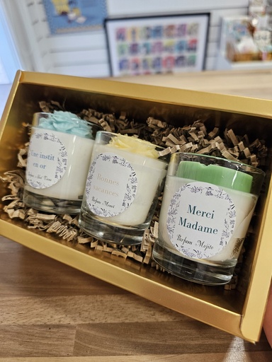 Trio de bougies 