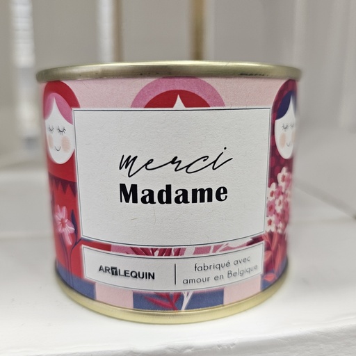 Artlequin - Bougie "Merci Madame"