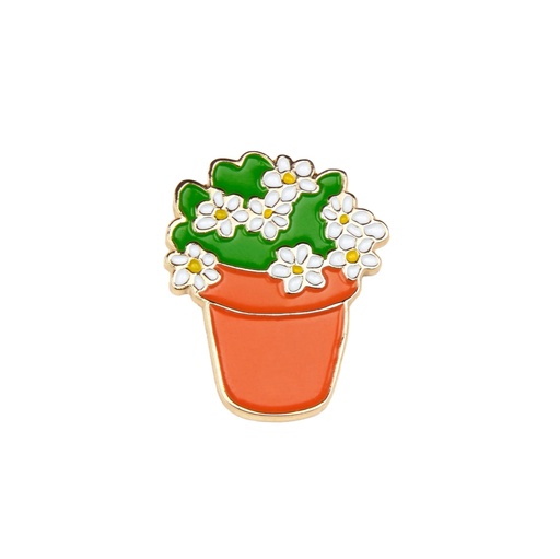 Coucou Suzette - Pin's Pot de fleurs