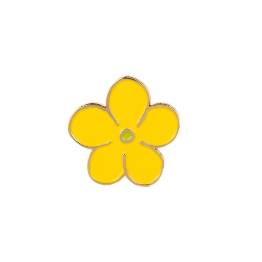 Coucou Suzette - Pin's Fleur jaune