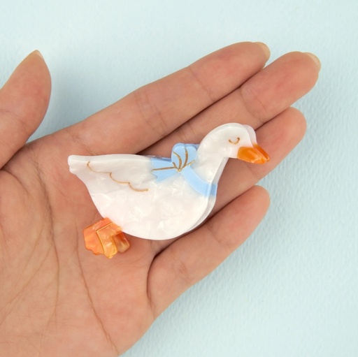 Coucou Suzette - Petite pince à cheveux - Oie