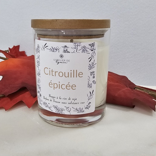 Bougie Artisanale - Citrouille épicée