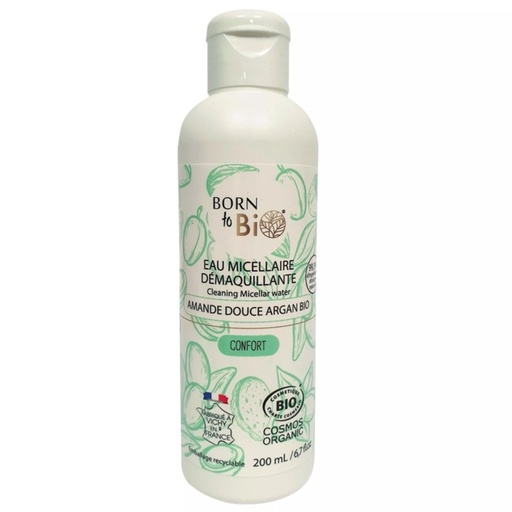 Born to bio - Eau micellaire - parfum Amande douce Argan 