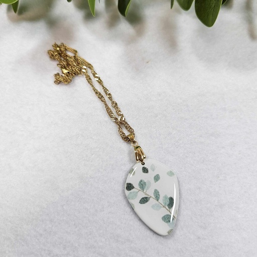 Lynie - Collier eucalyptus 01