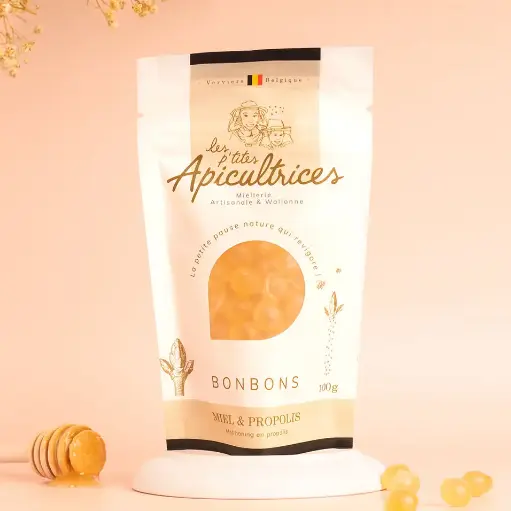 Bonbons au miel & propolis – Les P’tites Apicultrices