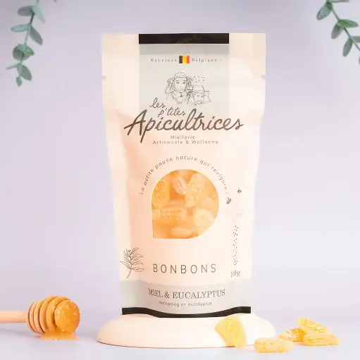 Bonbons au miel & Eucalyptus – Les P’tites Apicultrices