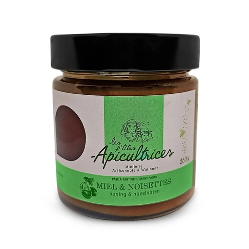 Miel noisettes – Les P’tites Apicultrices