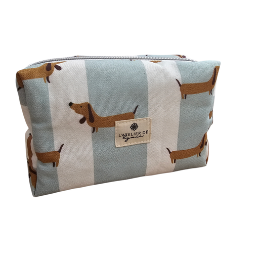 Petite trousse de toilette - Teckel   