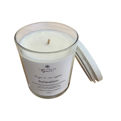 Bougie artisanale parfumée « Relaxation » – Atelier de Lynie 