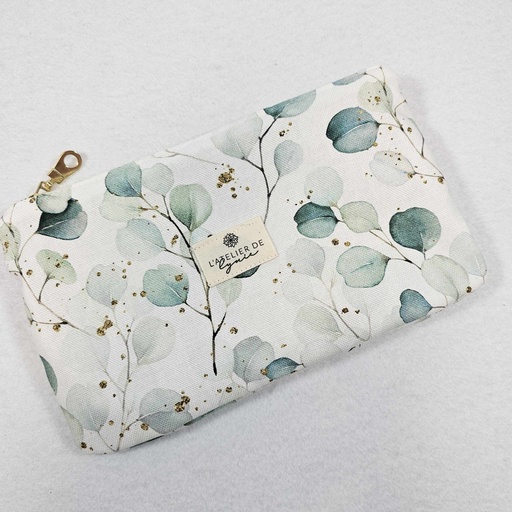 Lynie - Pochette plate eucalyptus