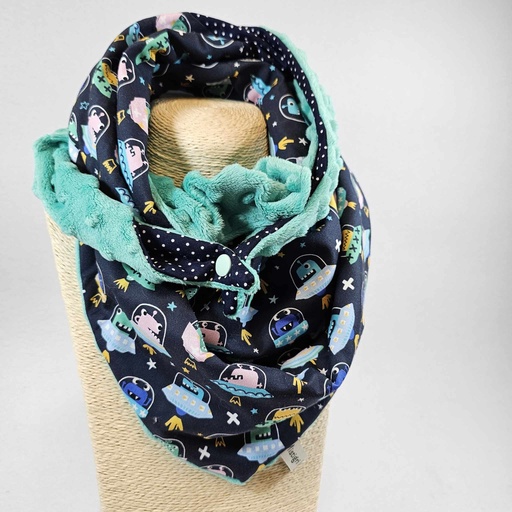 Mistigri - foulard enfant Martiens