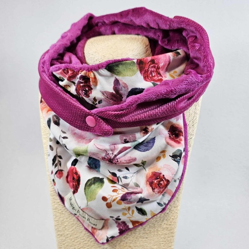 Mistigri - foulard enfant Fleurs