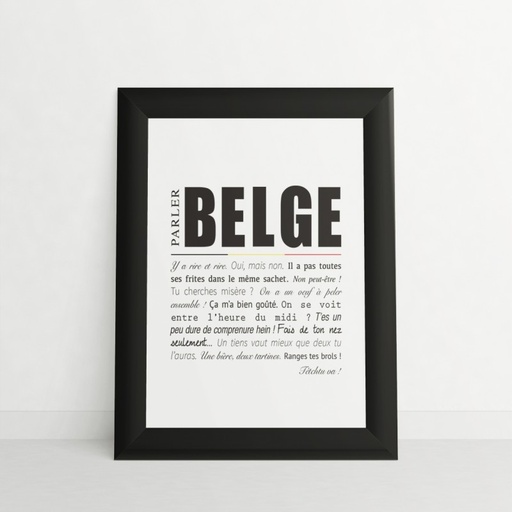 Belge une fois - Parler Belge